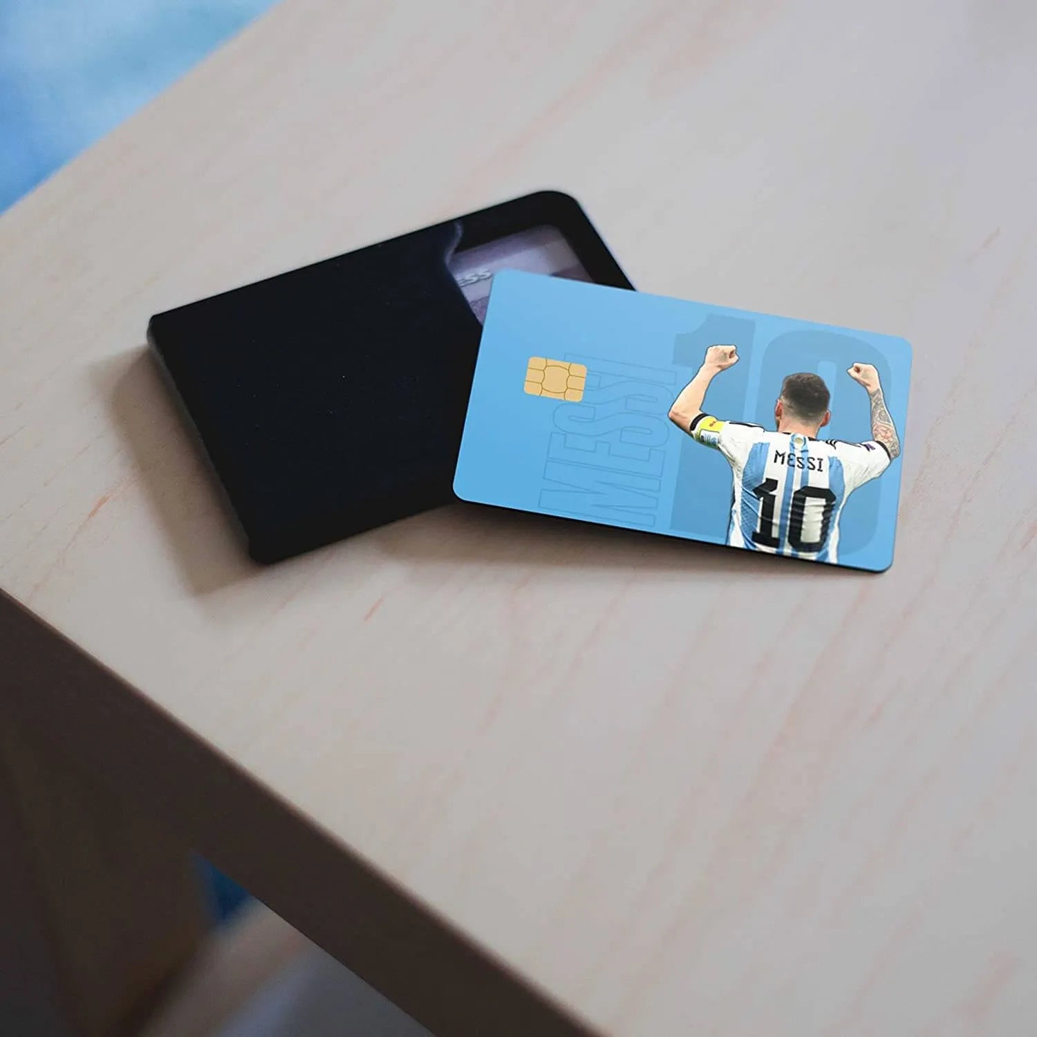 Messi credit card skins