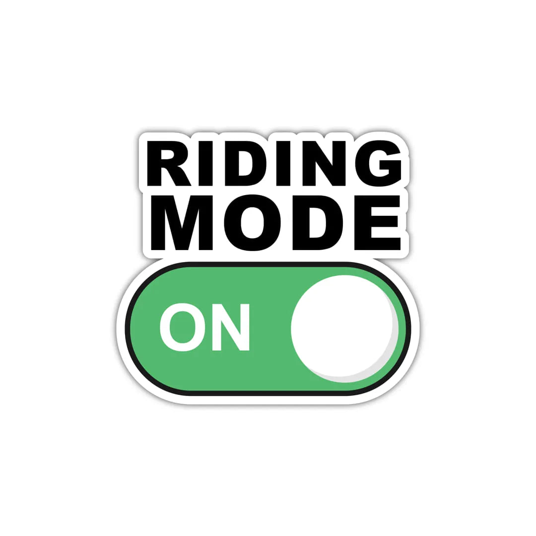 Riding Mode Bike Sticker
