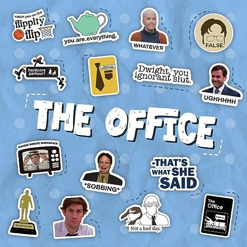 The Office Laptop Stickers