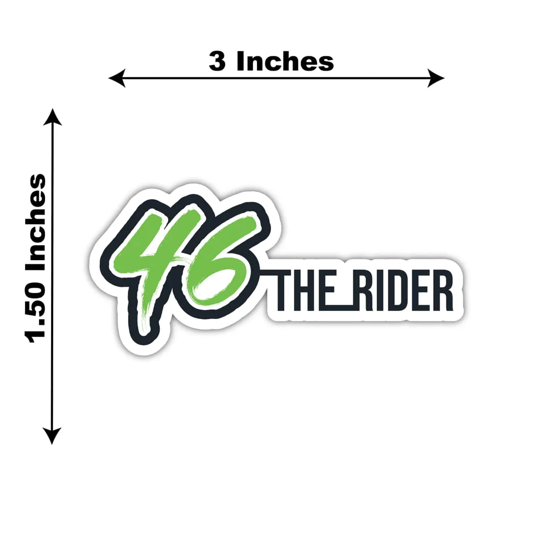 46 The Rider Bike Stickers