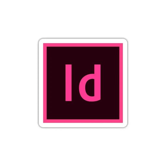 Adobe InDesign Laptop Sticker