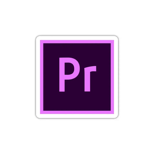Adobe Premiere Pro Laptop Sticker