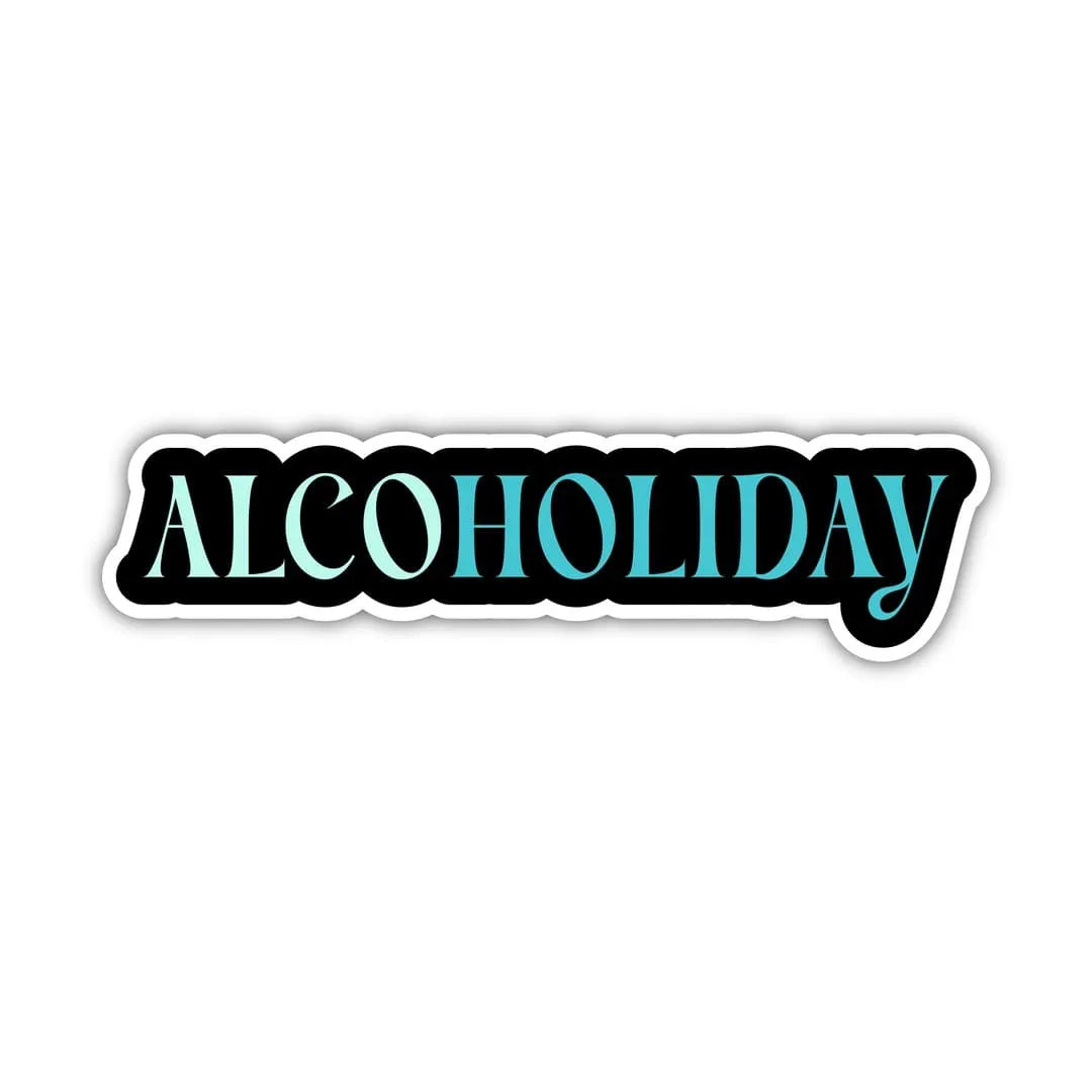 AlcoholidayLaptop Sticker