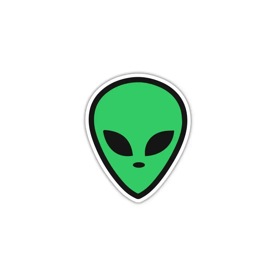 Alien Laptop Sticker