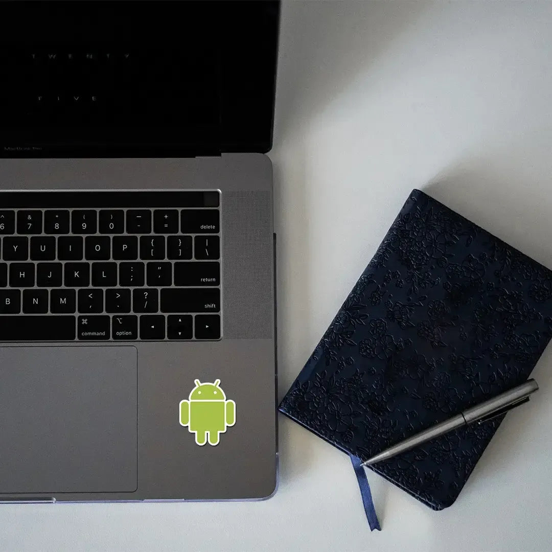 Android Laptop Sticker