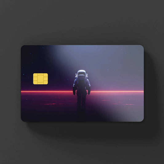 Astronaut On Horizon credit card skins 
