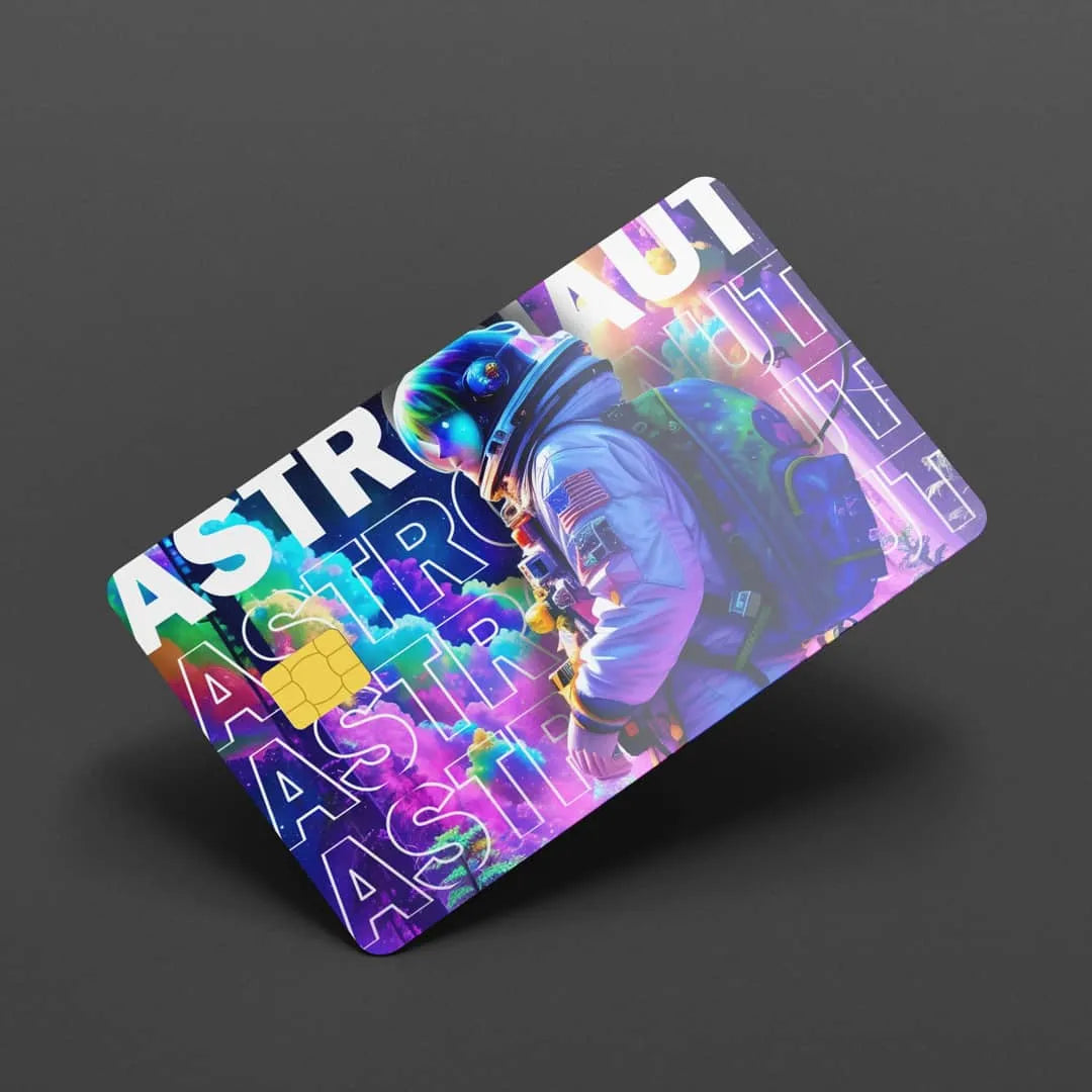 Astronaut Credit Card Skin