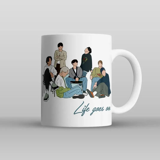 BTS Life Goes On Mug