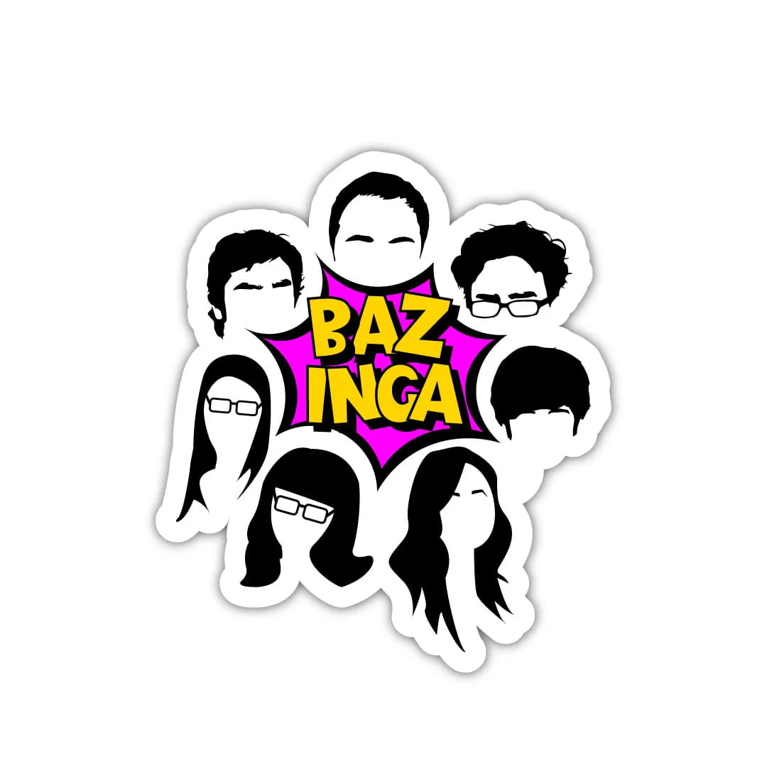 Bazinga Everyone! Laptop Stickers