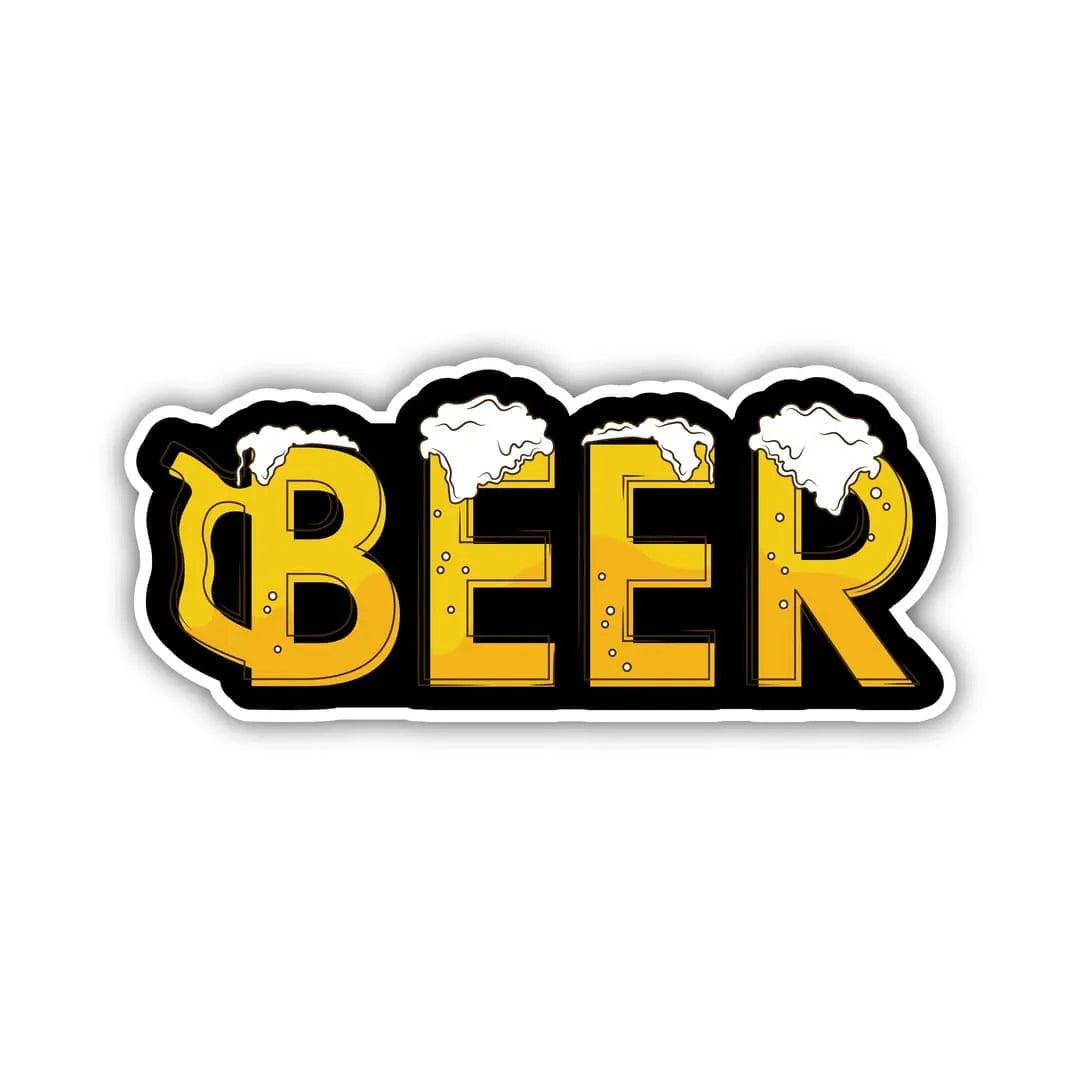 Beer Laptop Sticker