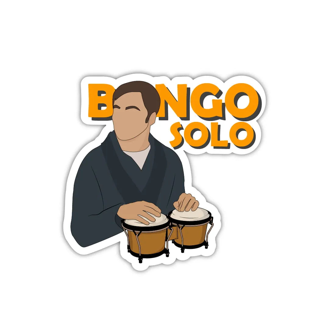 Bongo Solo Laptop Sticker