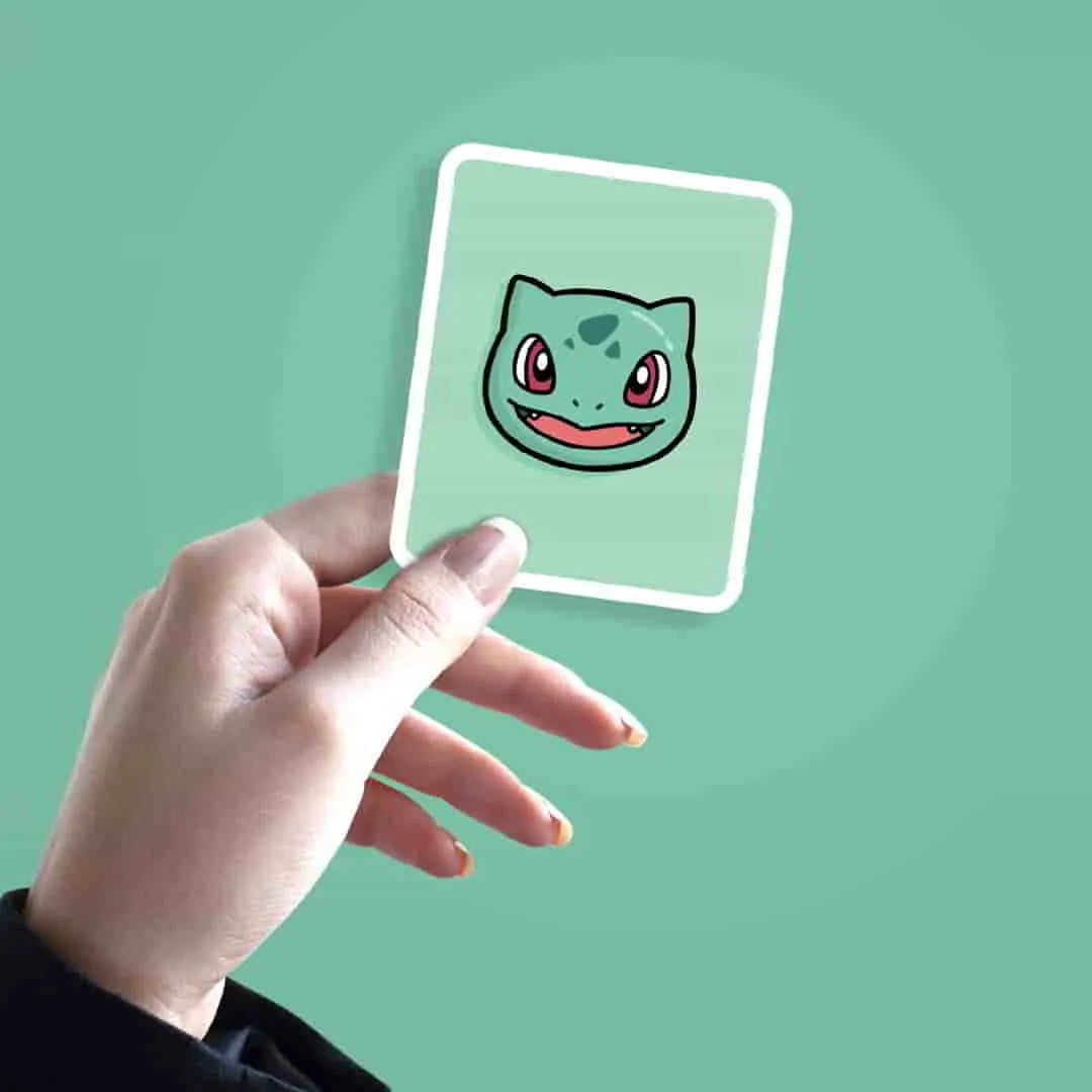 Bulbasaur Pokémon Laptop Sticker