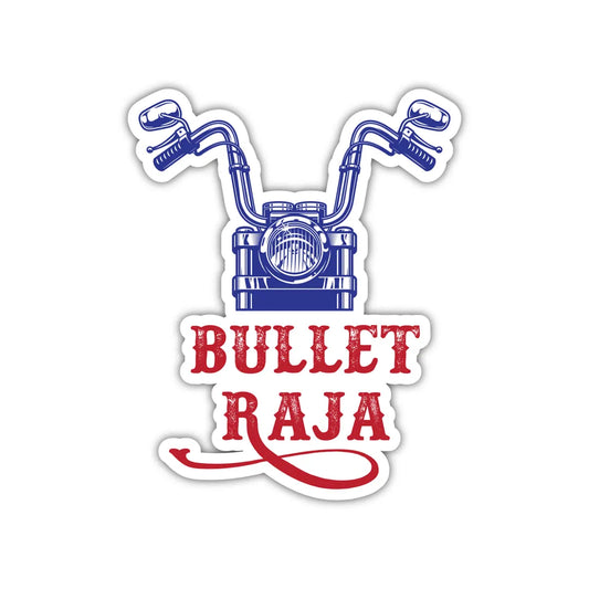 Bullet Raja Bike Sticker