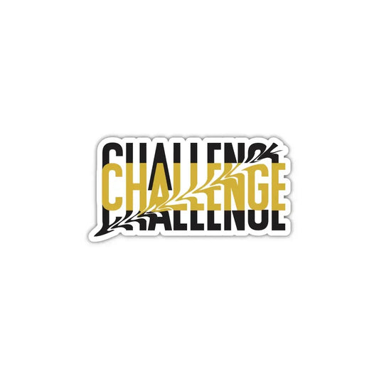 Challenge Laptop Sticker