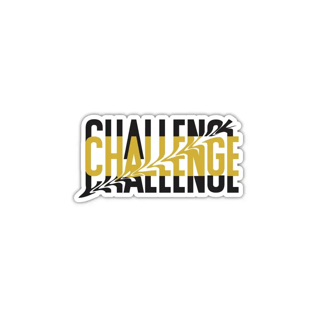 Challenge Laptop Sticker