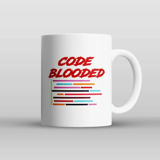 Code Blooded Mug