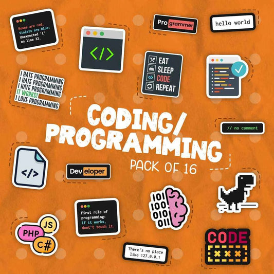 Coding / Programming Laptop Stickers