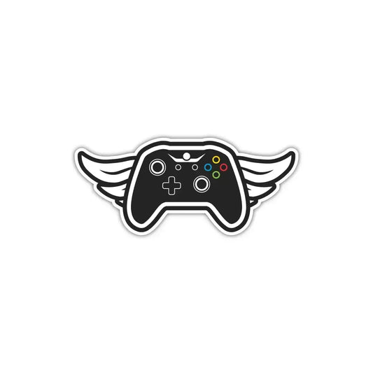Controller with wings Laptop Sticker