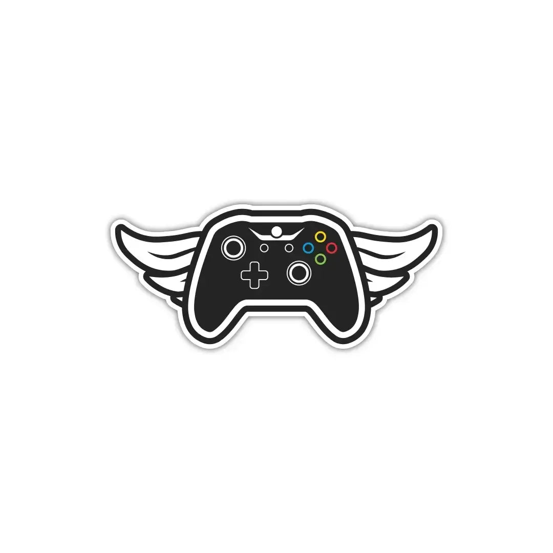 Controller with wings Laptop Sticker