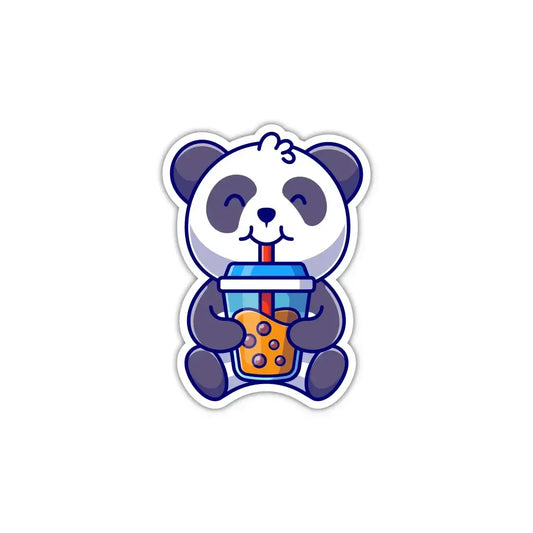 Cute Panda- Laptop Stickers