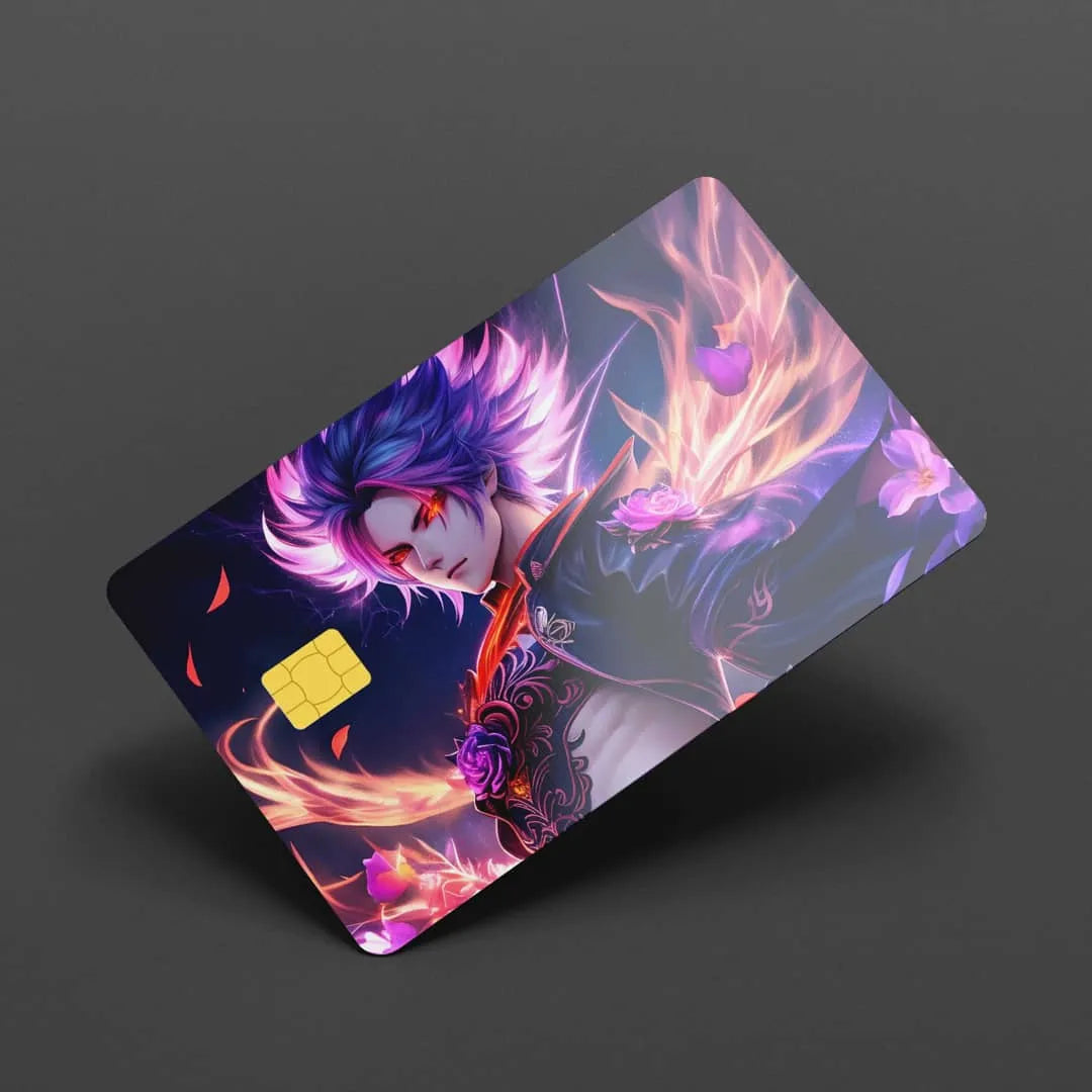 Gabimaru Anime credit card skins