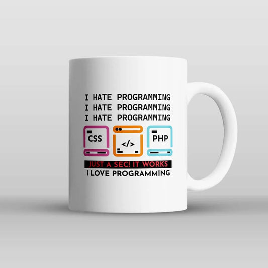 I Hate Programming Mug
