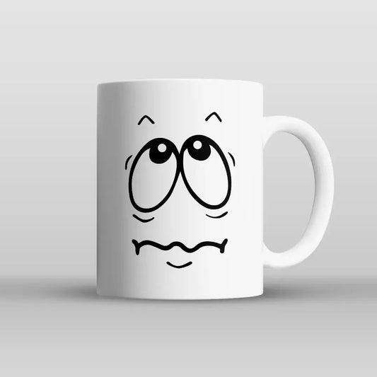 I Need Coffee Mug Face 1