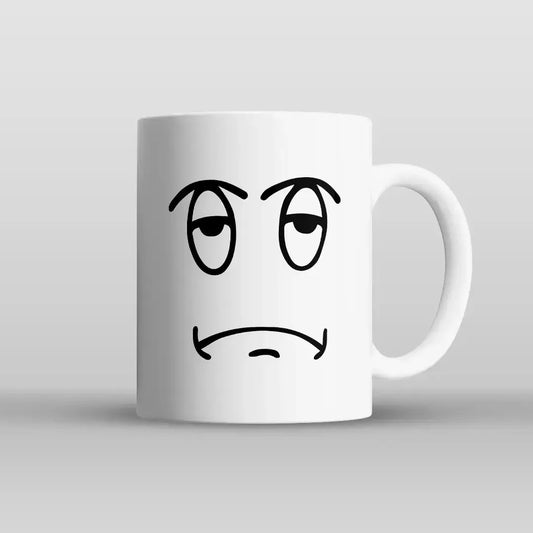 I Need Coffee Mug Face 2