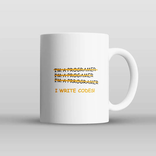 I Write Codes Mug
