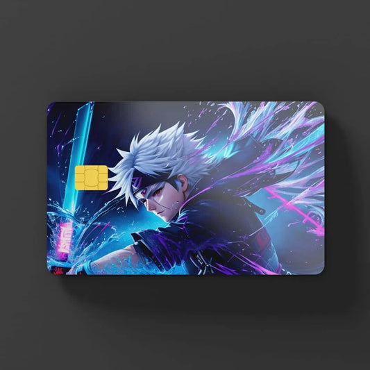 Kakashi Of The Sharingan Anime credit card skins