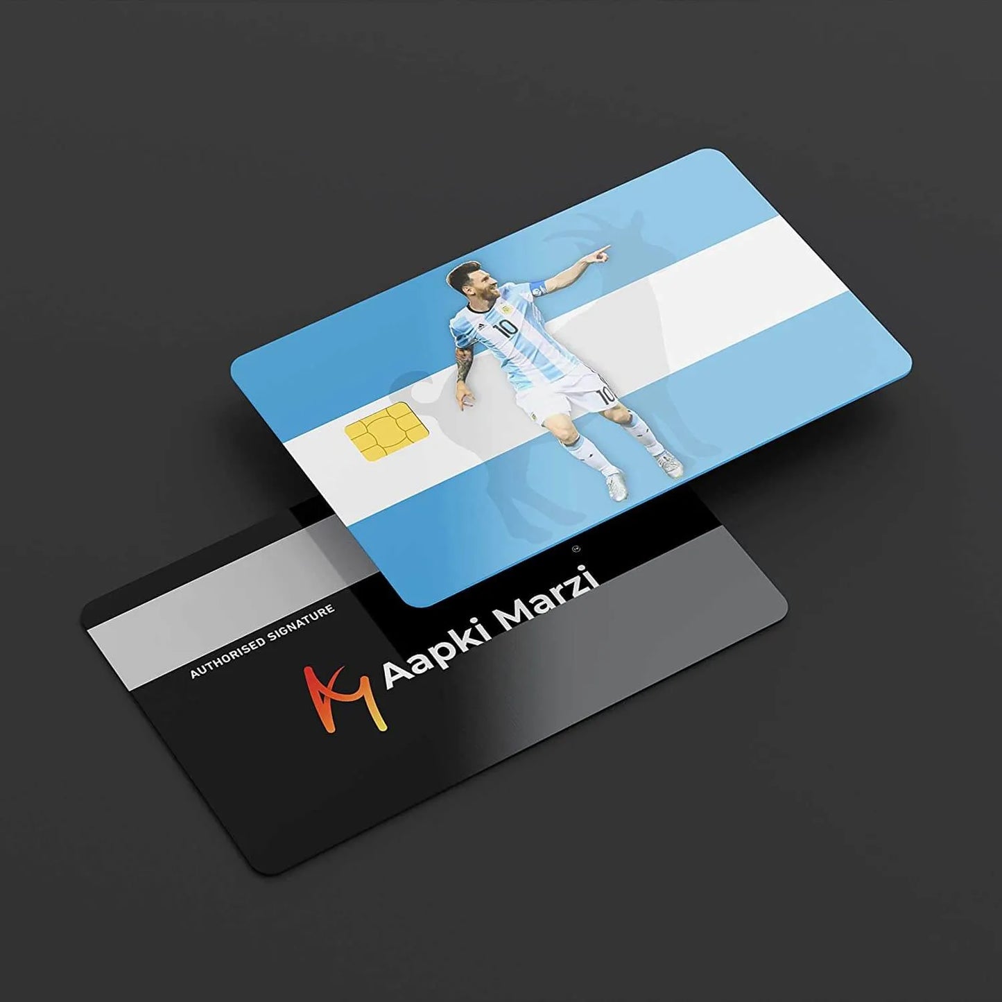 Messi Goat credit card skins 