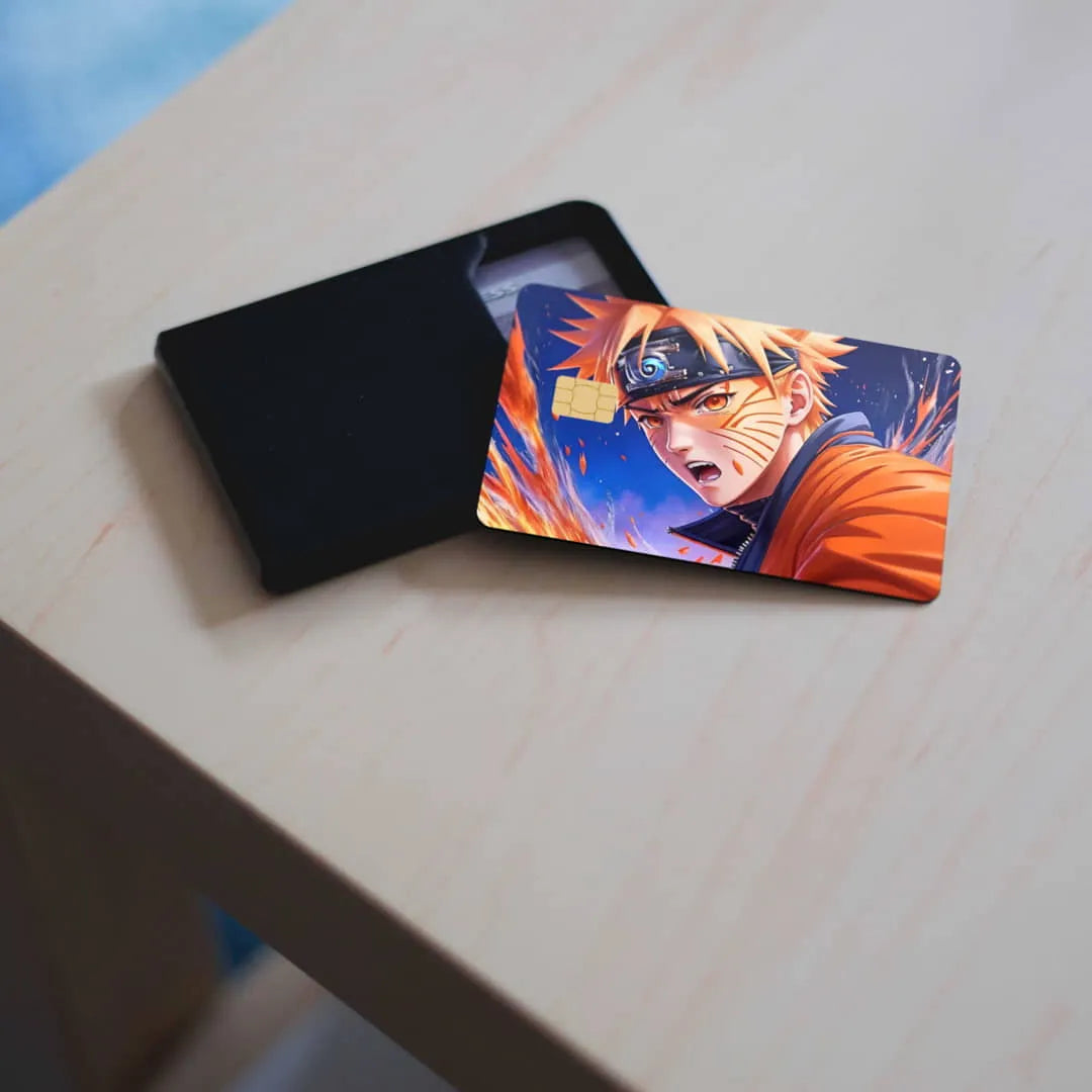 Naruto Uzumaki Anime credit card skins