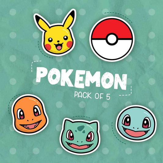 Aesthetic Pokémon Laptop Stickers