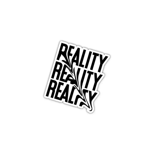 Reality Laptop Sticker