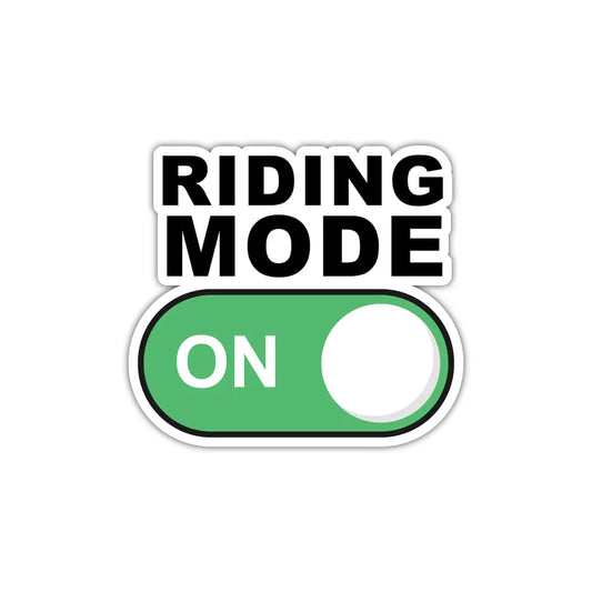 Riding Mode Bike Sticker