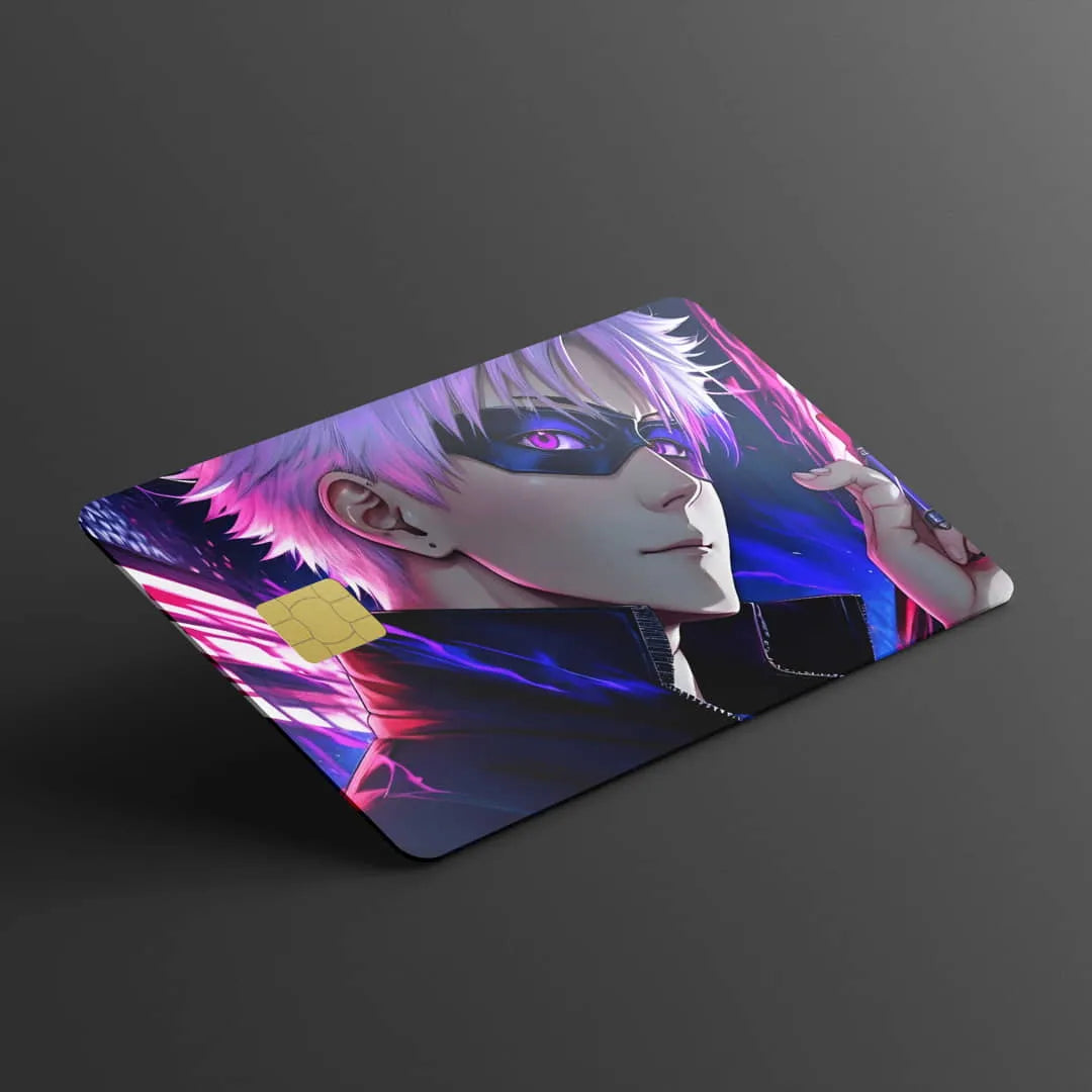Satoru Gojo Anime credit card skins