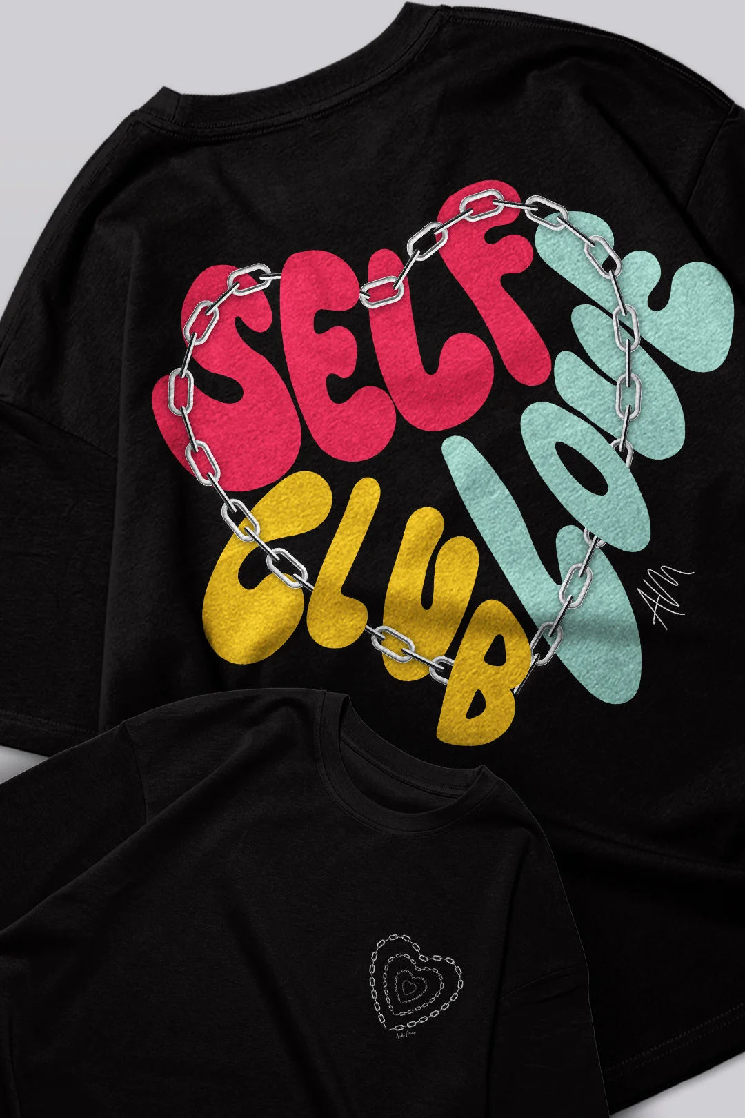 self love club oversized t-shirt