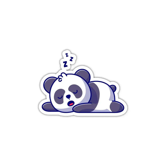 Sleeping Panda- Laptop Stickers