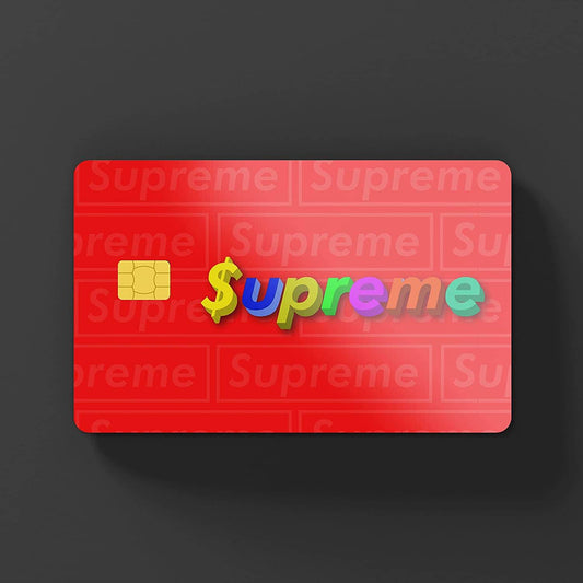 Supreme Credit Card Skin