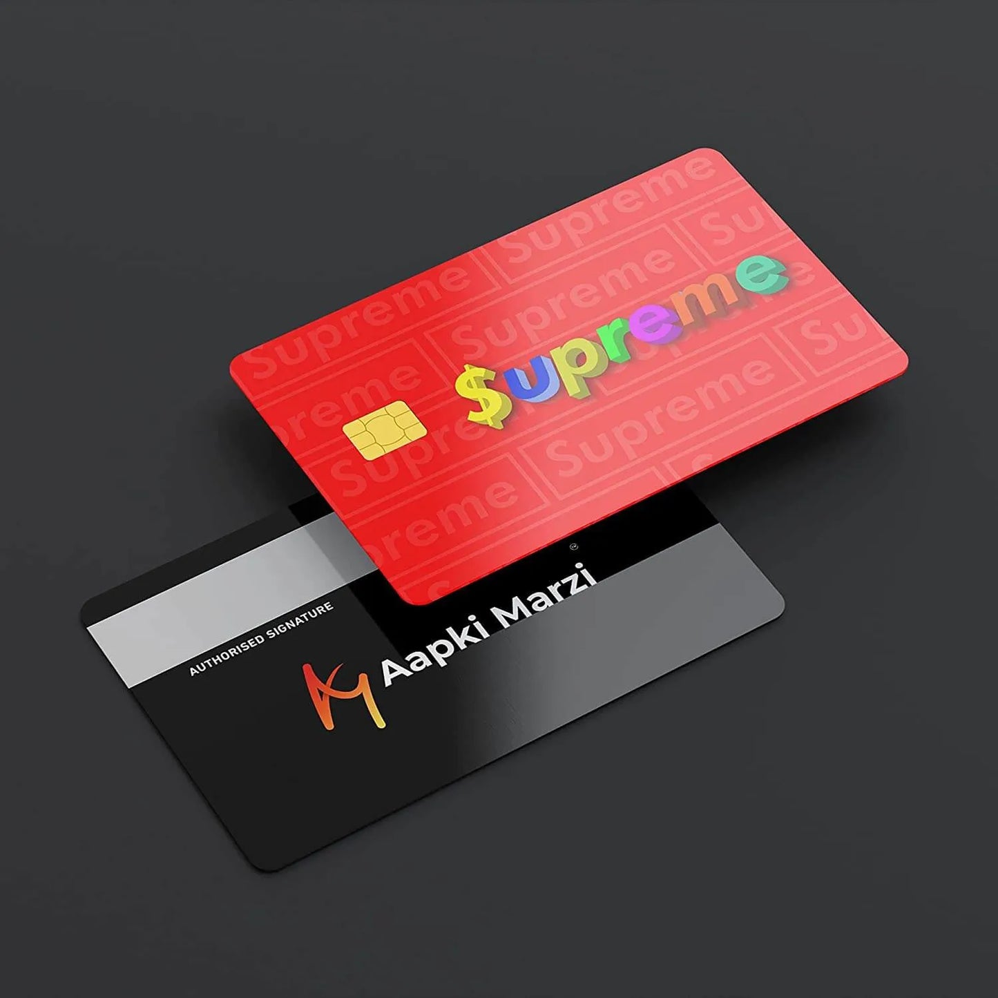 Supreme credit card skins