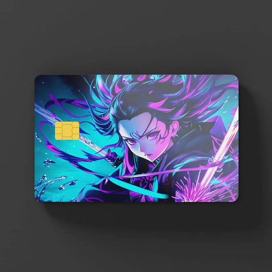 Tanjiro Demons Slayer credit card skins
