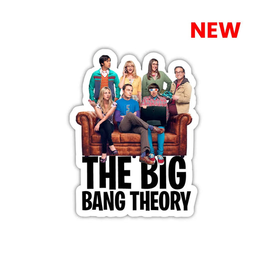 The Big Bang Theory Laptop Sticker