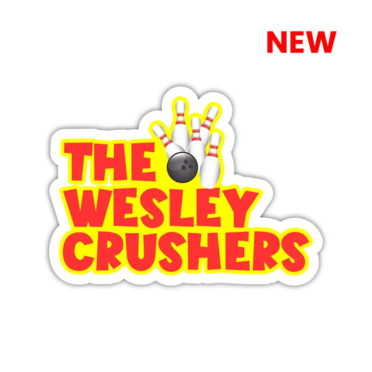 The Wesley Crushers Laptop Sticker