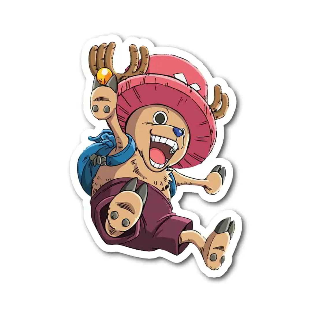 Tony Tony Chopper Dancing | One Piece Laptop Sticker'
