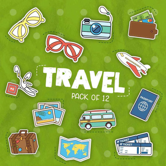 Travel Laptop Stickers