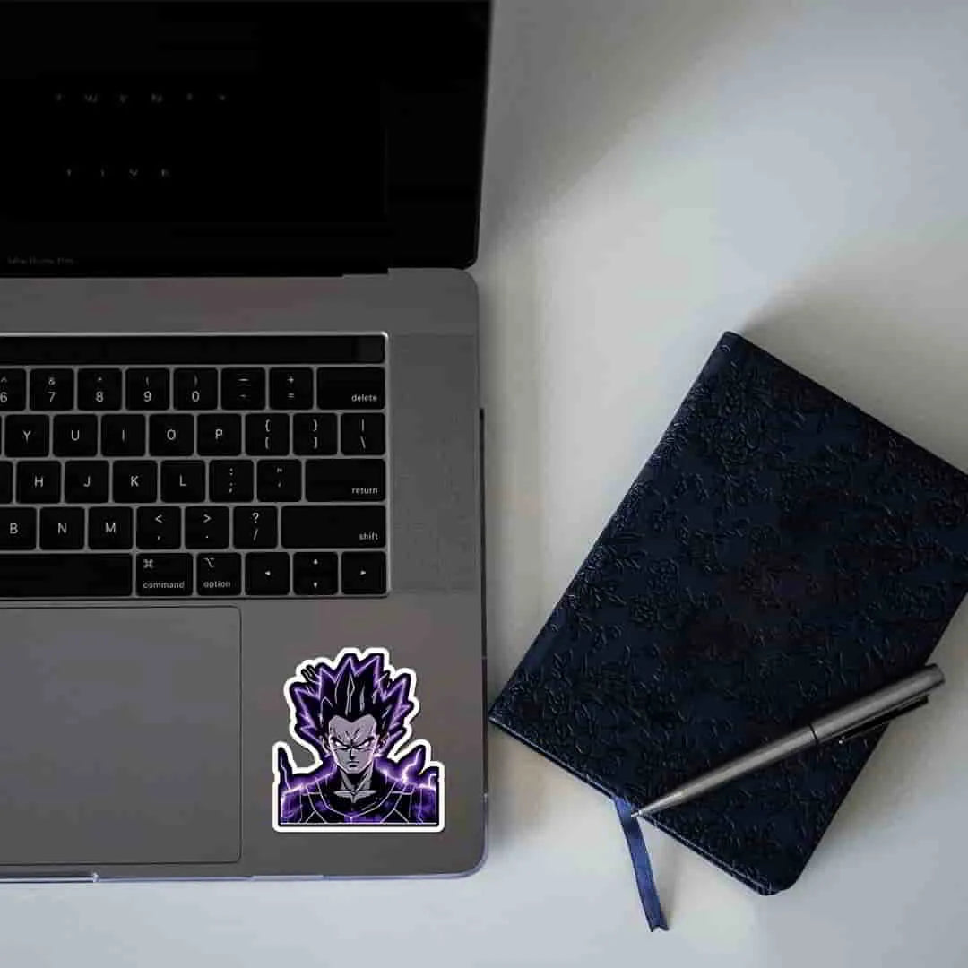 Ultra Instinct Goku | Dragon Ball Laptop Sticker