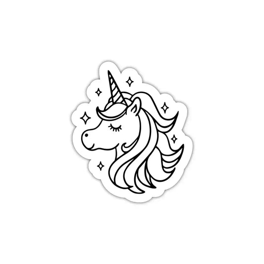 Unicorn Laptop Sticker