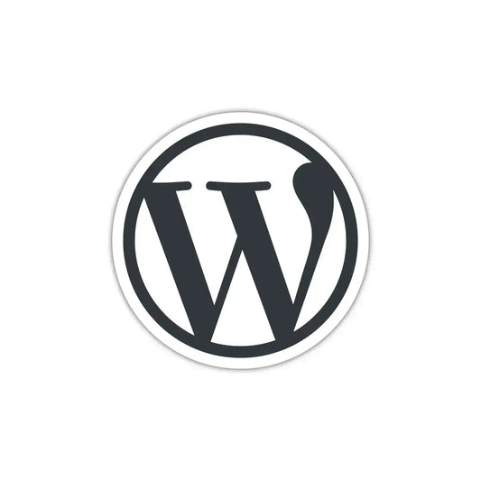 Wordpress Laptop Sticker